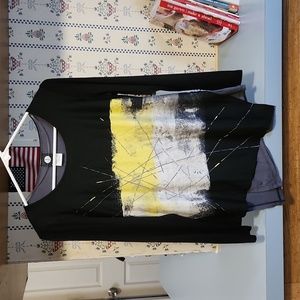 NWT ladies Size Small Long Sleeve lined shirt  by J